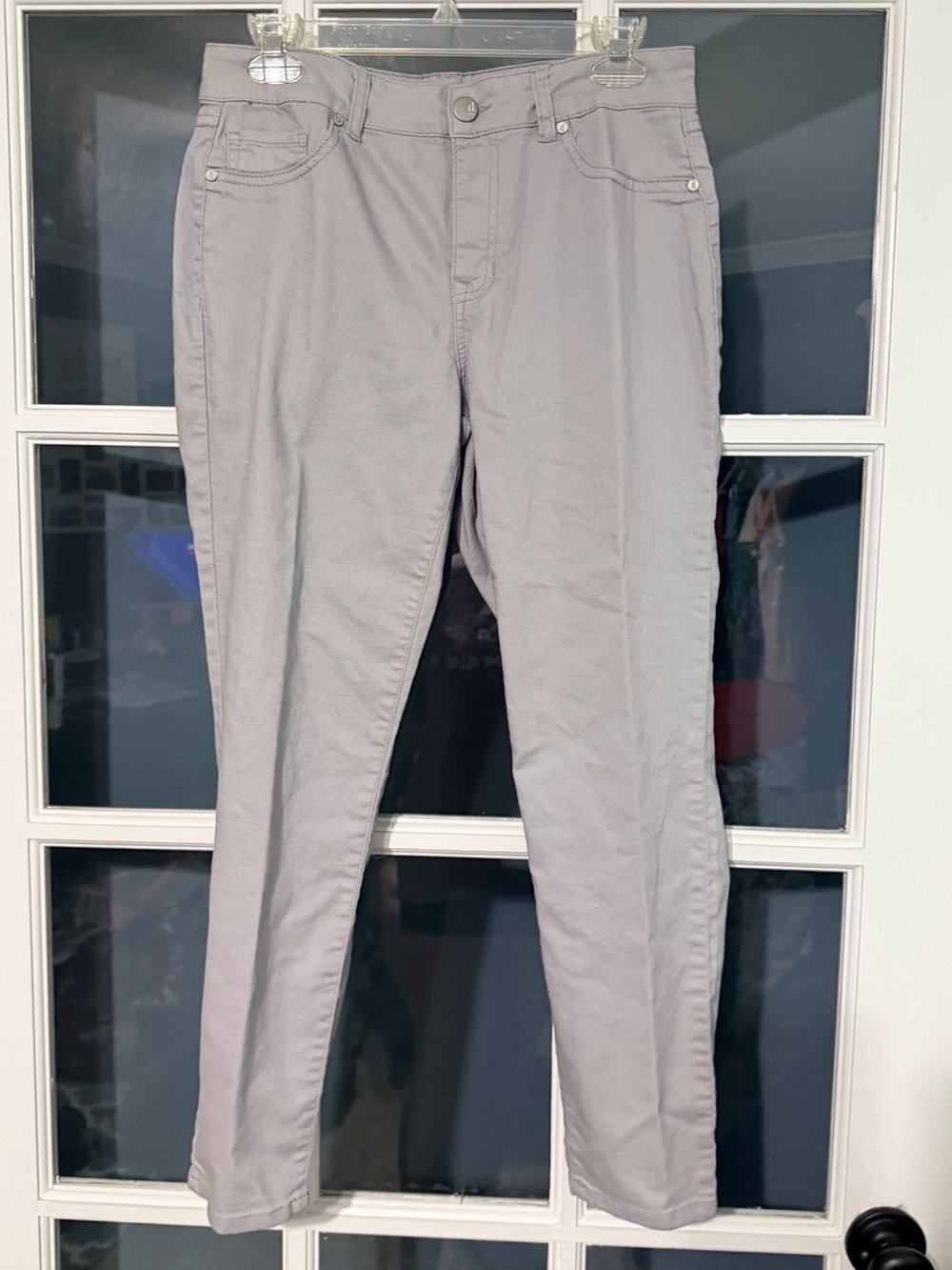 d. jeans Women's Skinny Jeans in Light Gray